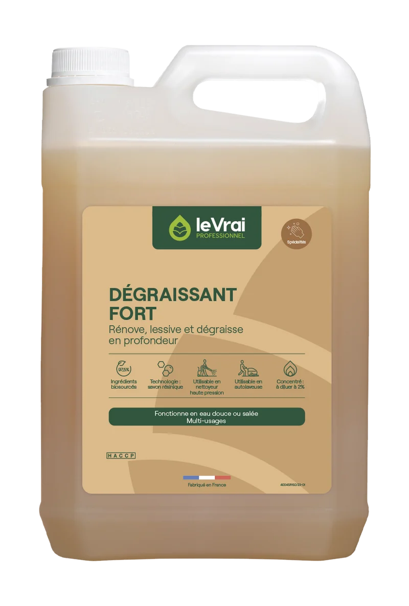 DEGRAISSANT FORT MULTI USAGES LE VRAI PROFESSIONNEL 5L