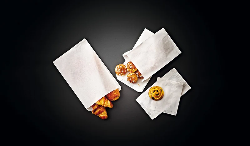 SAC VIENNOISERIE PAPIER 170X310 MM BLANC X1000