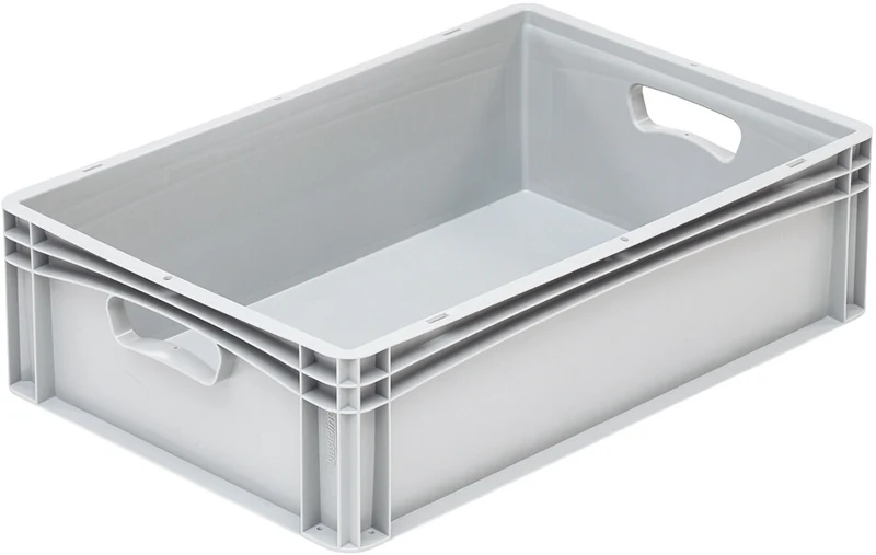 BAC GERBABLE PLEIN GRIS 600X400 HAUTEUR 32 CM 64.5