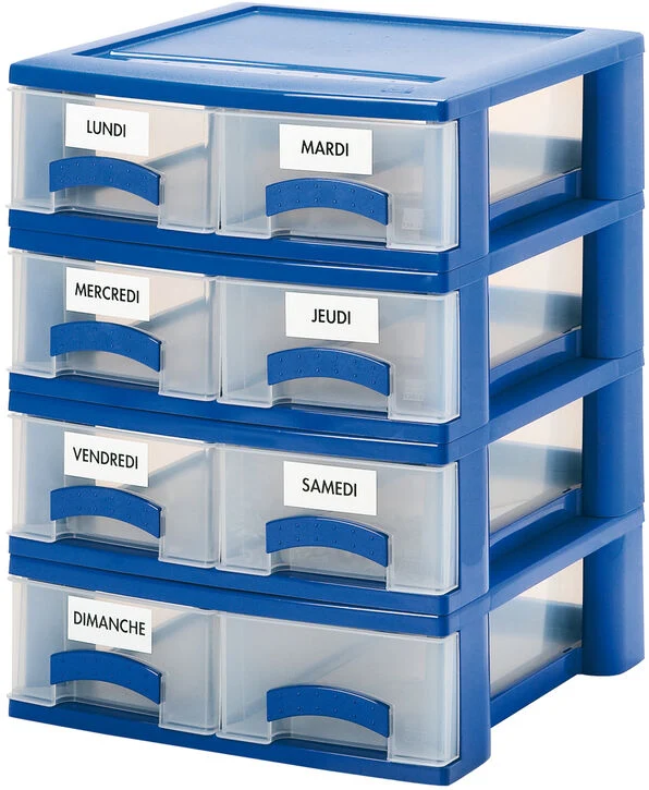 BLOC DE 2 TIROIRS POUR PLATS TÉMOINS 39.5X40.2X14 CM