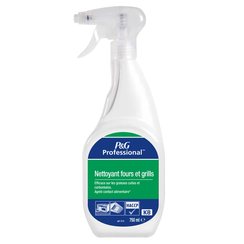 DEGRAISSANT FOUR ET GRILL K8 P&G PROFESSIONAL 750ML