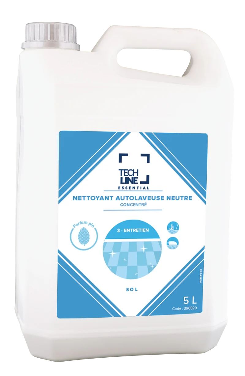 DETERGENT AUTOLAVEUSE NEUTRE SOLS PIN TECHLINE 5L