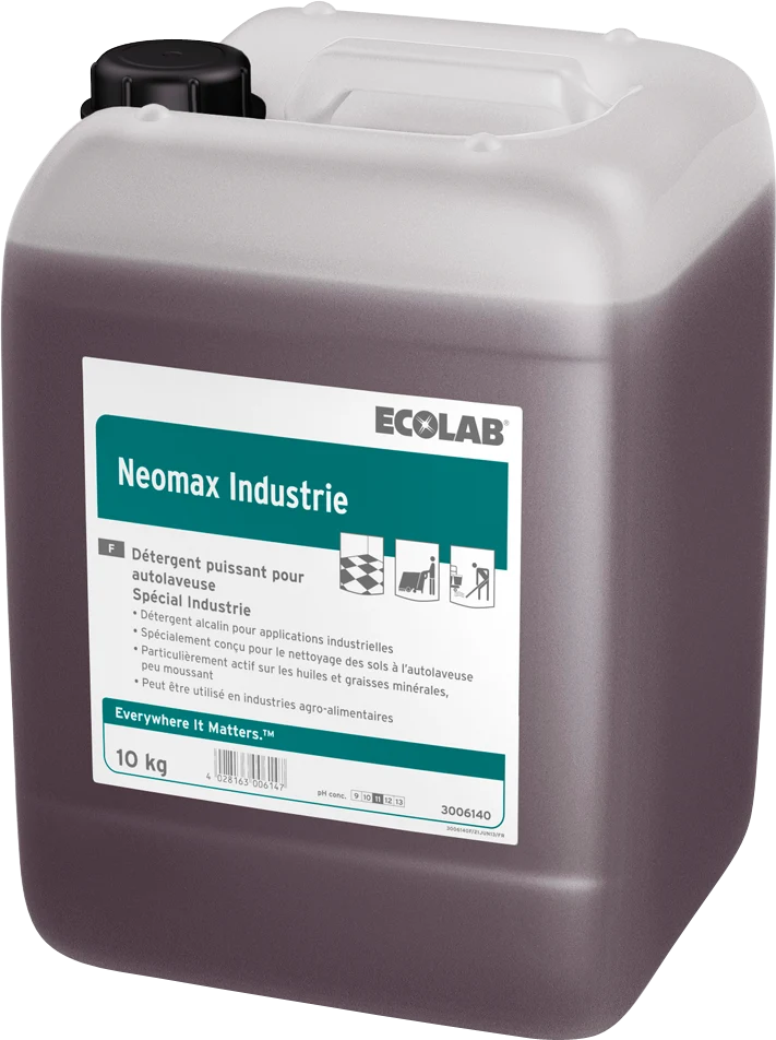 DETERGENT AUTOLAVEUSE ALCALIN NEOMAX INDUSTRIE ECOLAB 10KG