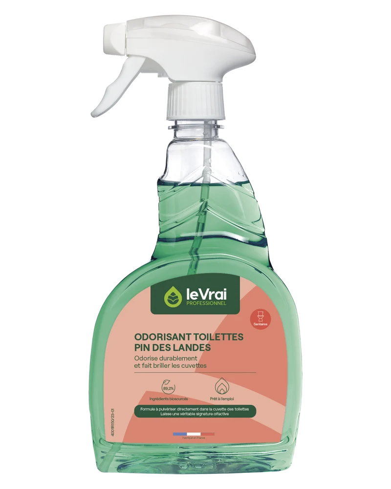 ODORISANT TOILETTES SANITAIRE PIN DES LANDES LE VRAI PROFESSIONNEL 750ML