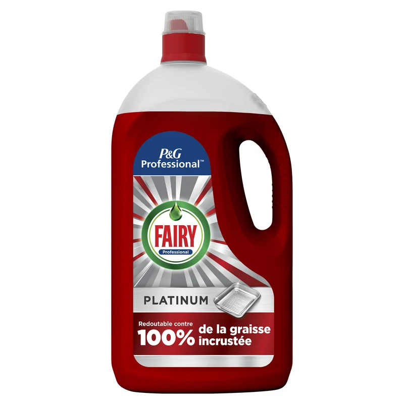 LIQUIDE VAISSELLE CONCENTRE FAIRY PLATINUM PROFESSIONAL 4L