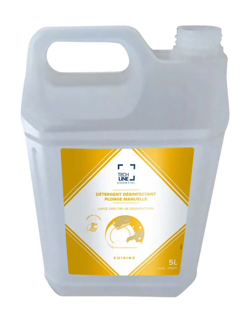 LIQUIDE VAISSELLE DESINFECTANT TECHLINE 5L