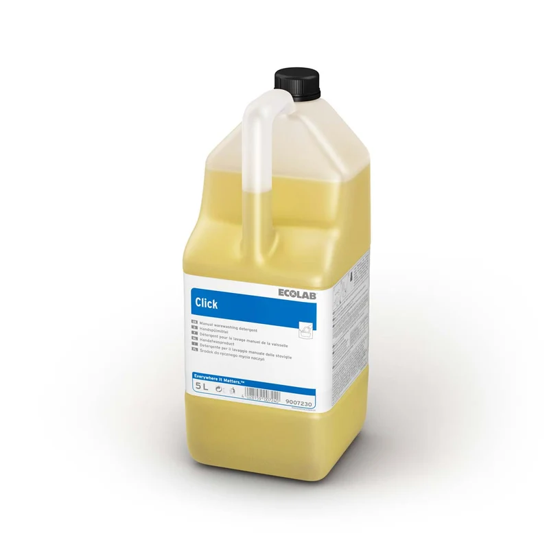 LIQUIDE VAISSELLE PLONGE ET SURFACES CLICK ECOLAB 5L