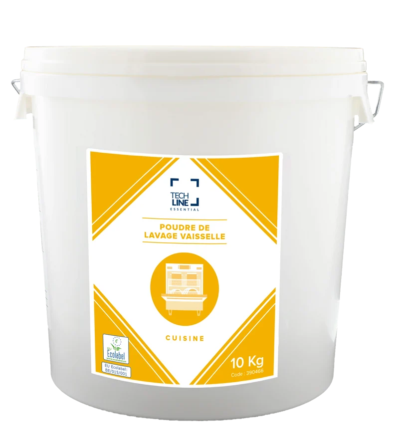 DETERGENT POUDRE VAISSELLE TECHLINE ECOLABEL EU 10KG