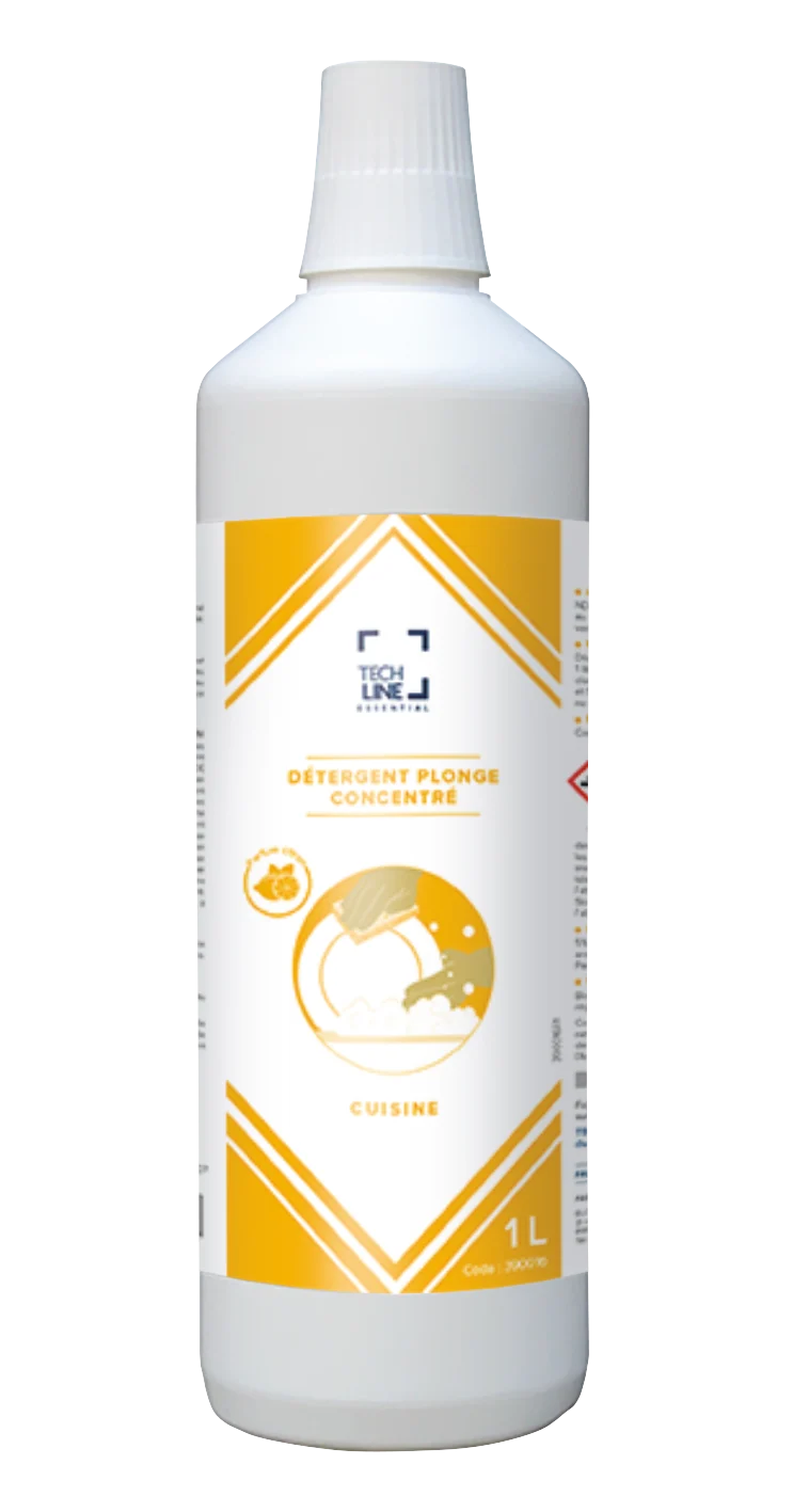 LIQUIDE VAISSELLE CONCENTRE PLONGE TECHLINE 1L